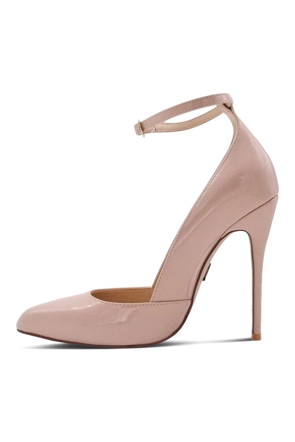 Sexy A-Line Ankle Strap Stiletto Pump - Image 5