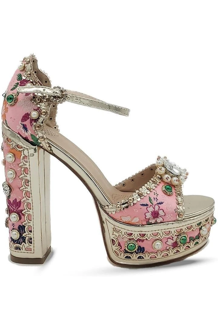 Cici Jeweled Platform Sandal - Image 5