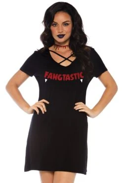 LEG AVENUE Fangtastic Jersey Costume Dress