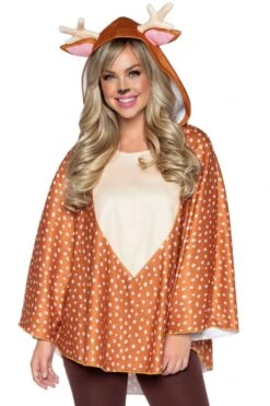 LEG AVENUE Fawn Poncho Costume