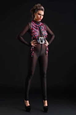 Sweety Fishnet Catsuit