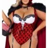 Playboy Plus Size Red Hooded Enchated Forest Costume