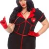 LEG AVENUE Plus Size Bedside Babe Costume
