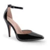 Ankle Strap D'Orsay Wide Width Pump