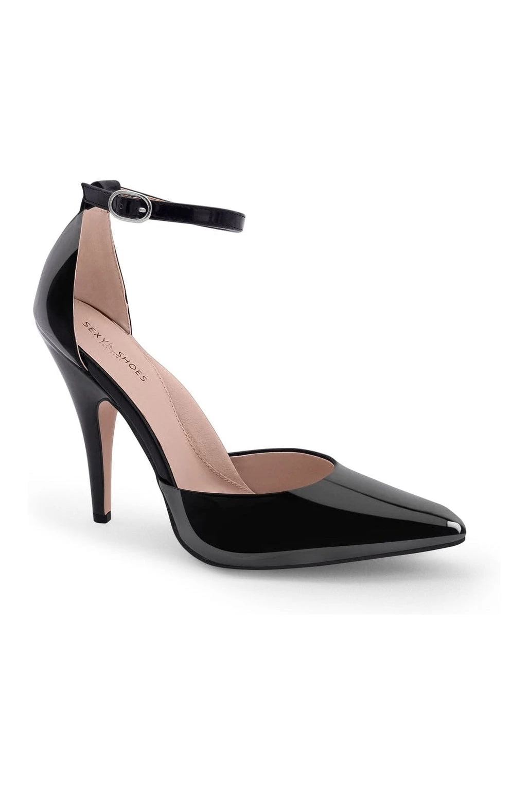 Ankle Strap D'Orsay Wide Width Pump