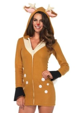 LEG AVENUE Sexy Fawn Costume Dress