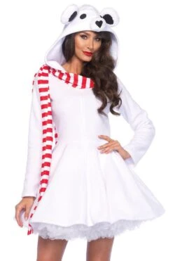 LEG AVENUE Sexy Polar Bear Costume Dress
