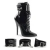 DOMINA-1023 Ankle Boot | Black Patent
