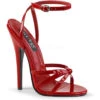 DOMINA-108 Sandal | Red Patent