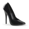 DOMINA-420 Pump | Black Patent