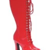 EASY Knee Boot | Red Patent