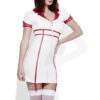 Fever Role-Play Nurse Wet Look Costume | White