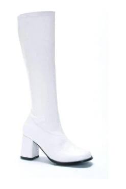 GOGO GoGo Boot | White Patent